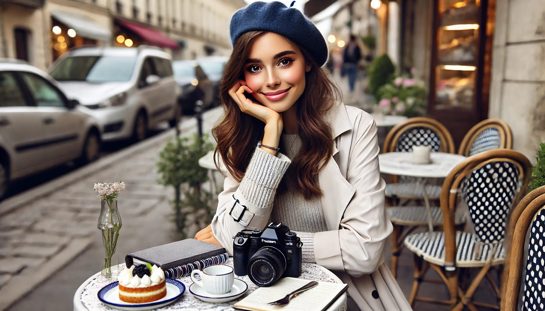 Single Jewish woman in one of NYC cafes